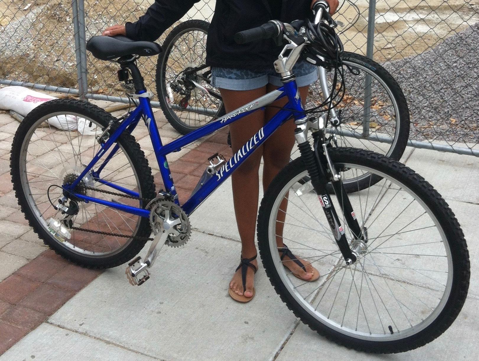 Specialized Hardrock Blue and Silver or Gray