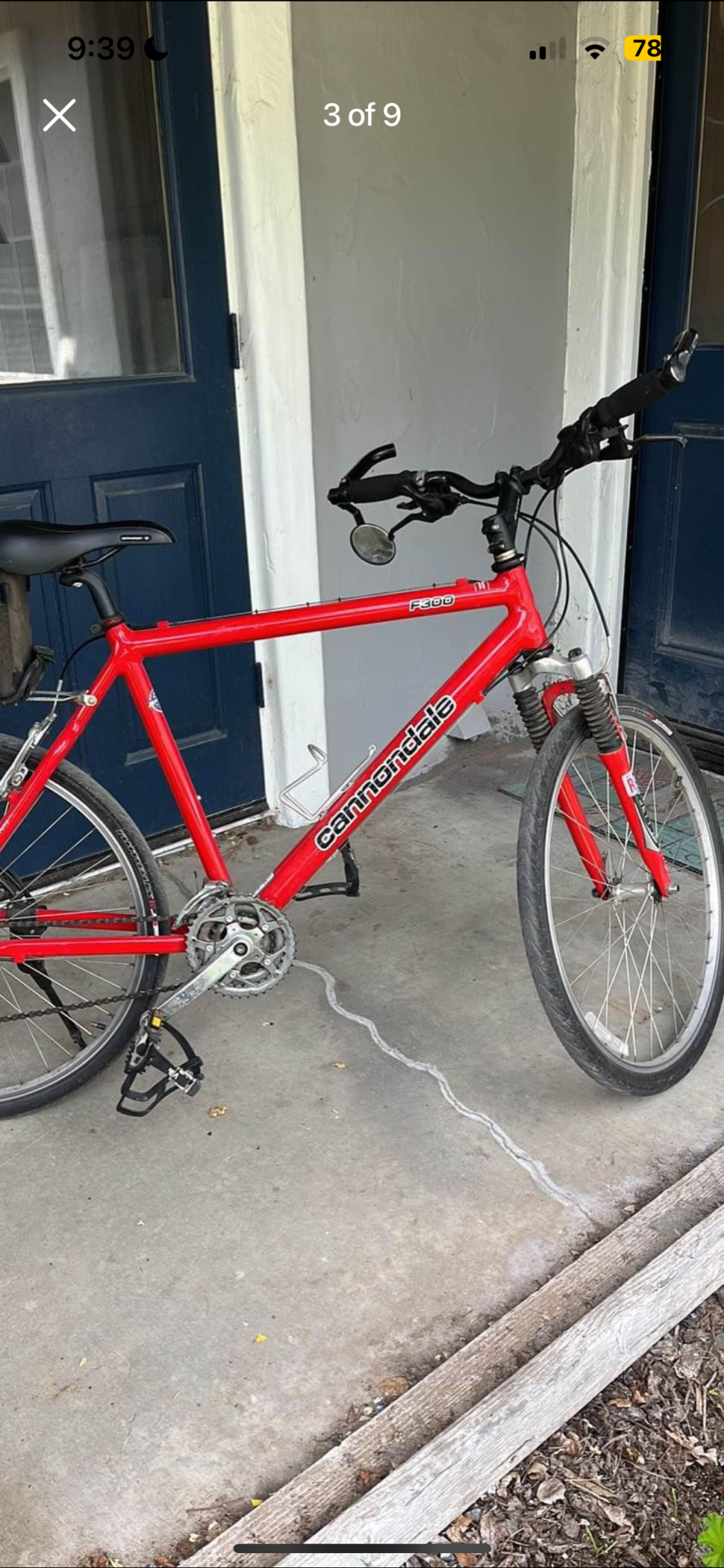 Cannondale F300 CAAD2 Red