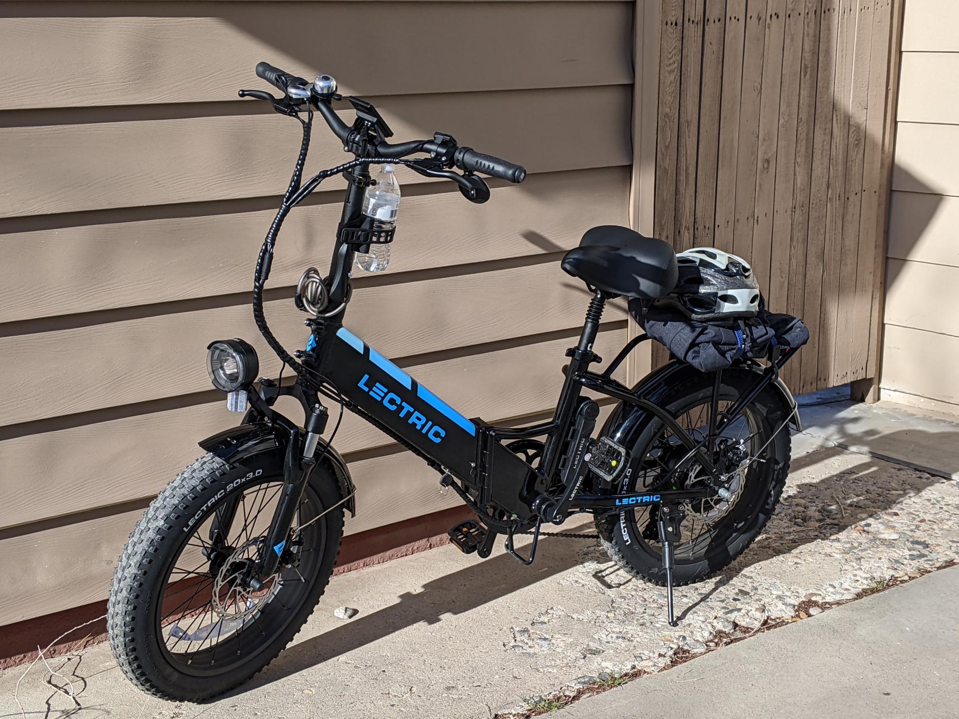 Lectric eBikes XP 3.0 Step-Thru Black and Blue
