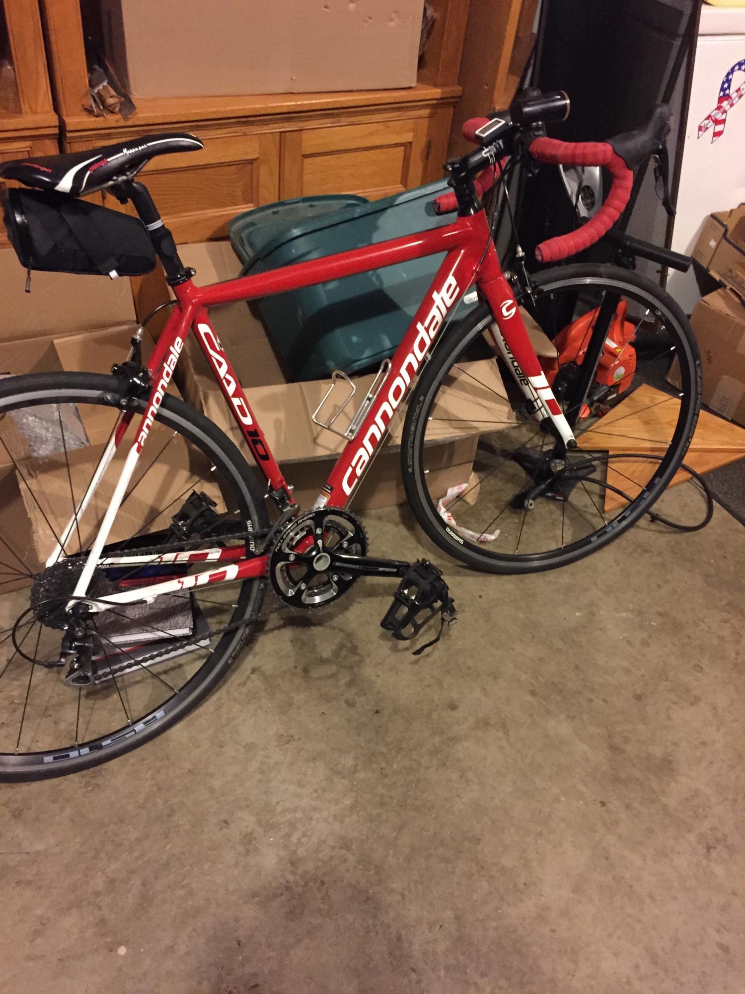 2011 Cannondale CAAD10 5 Red