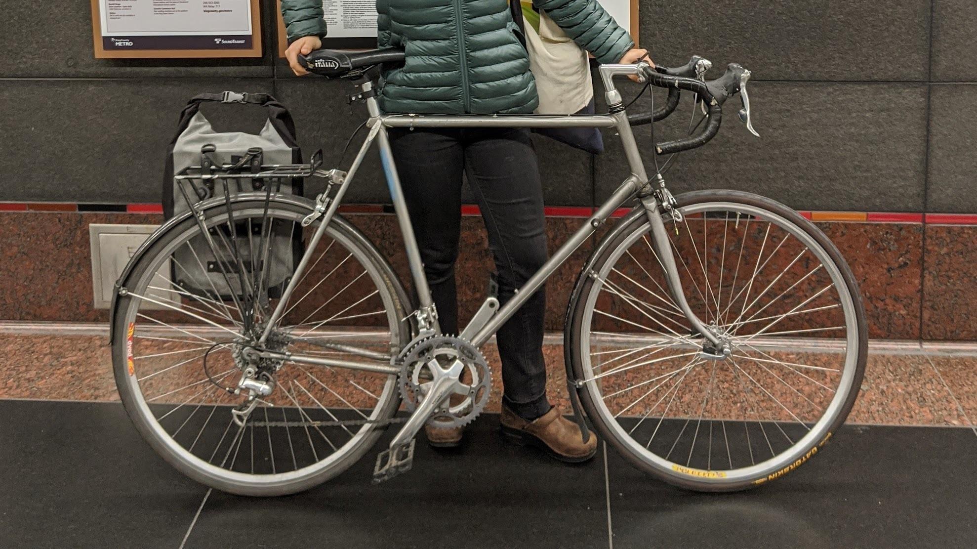 Custom frame Silver, gray or bare metal