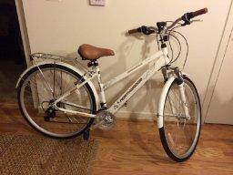 2015 Kent Northwoods Springdale Women's 21-Speed Hybrid Bicycle, 700c White