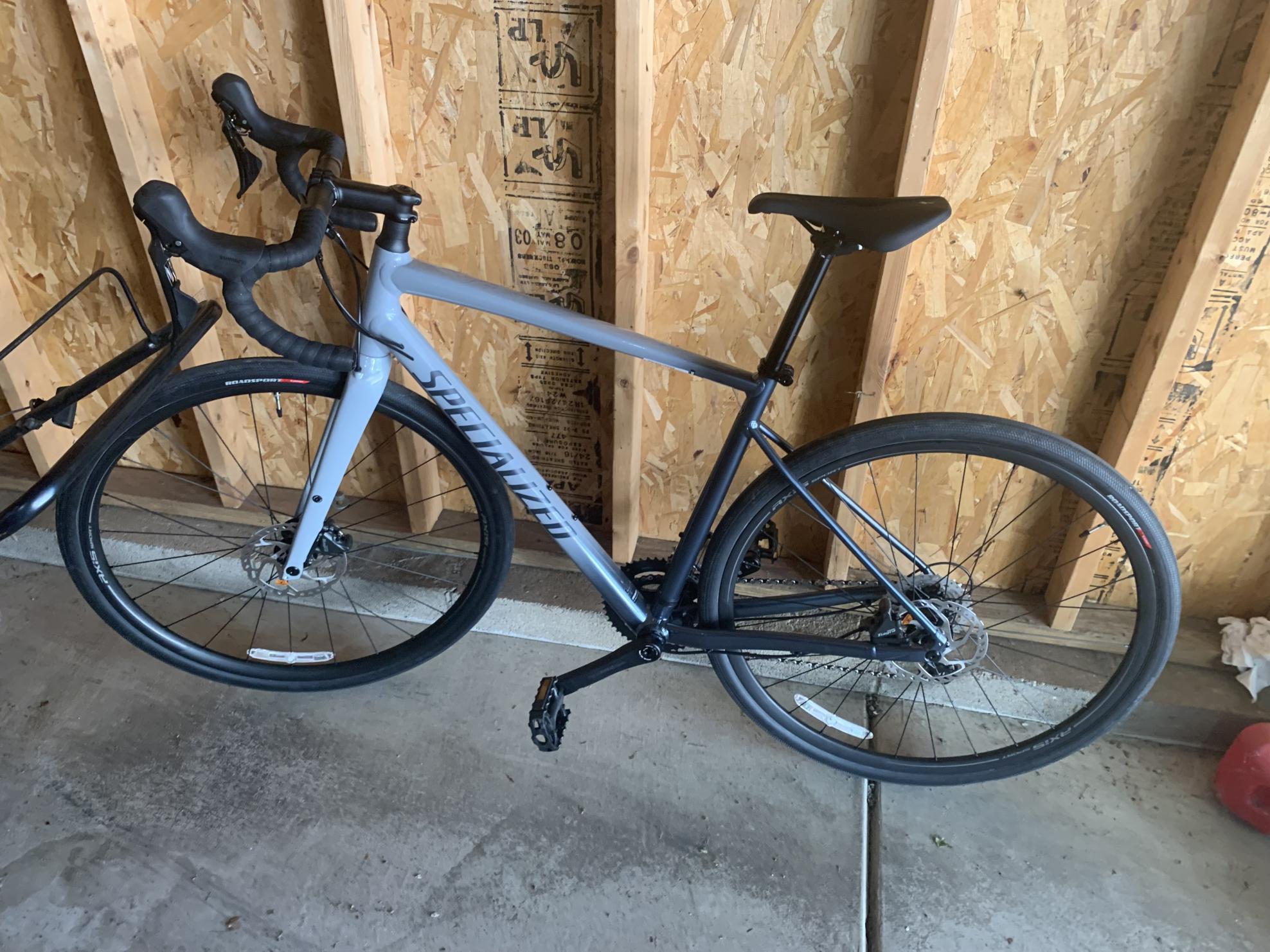 2019 Specialized Silver, gray or bare metal