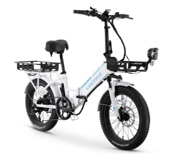 2024 Lectric eBikes white Step-Thru 3.0 White