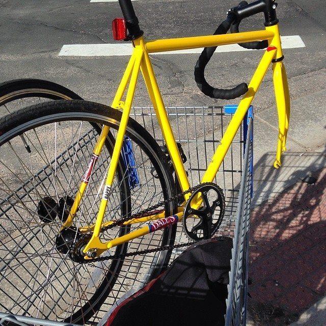 2013 Bianchi Track Frame  Yellow or Gold