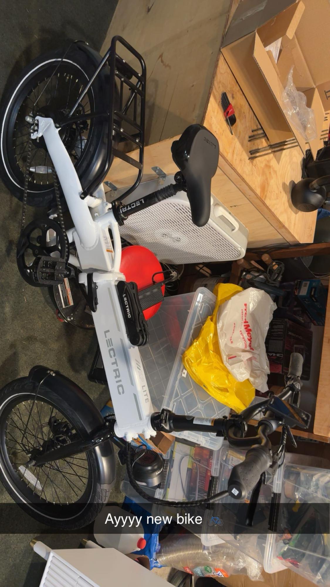 2024 Lectric eBikes XP Lite 2.0 White