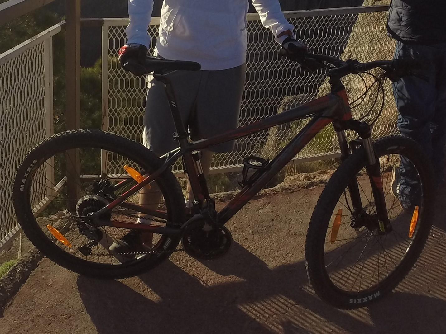 2015 Giant Talon 3 Silver or Gray and Red