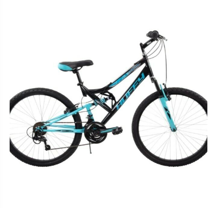 Huffy Mountain bike Teal and Black