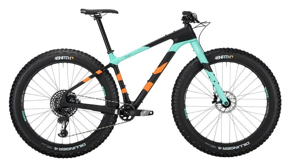 2020 Salsa Beargrease Carbon GX Eagle Fat Bike, Carbon, Black, Black