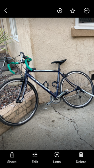 2014 Cannondale Synapse Women's 5 105 Blue