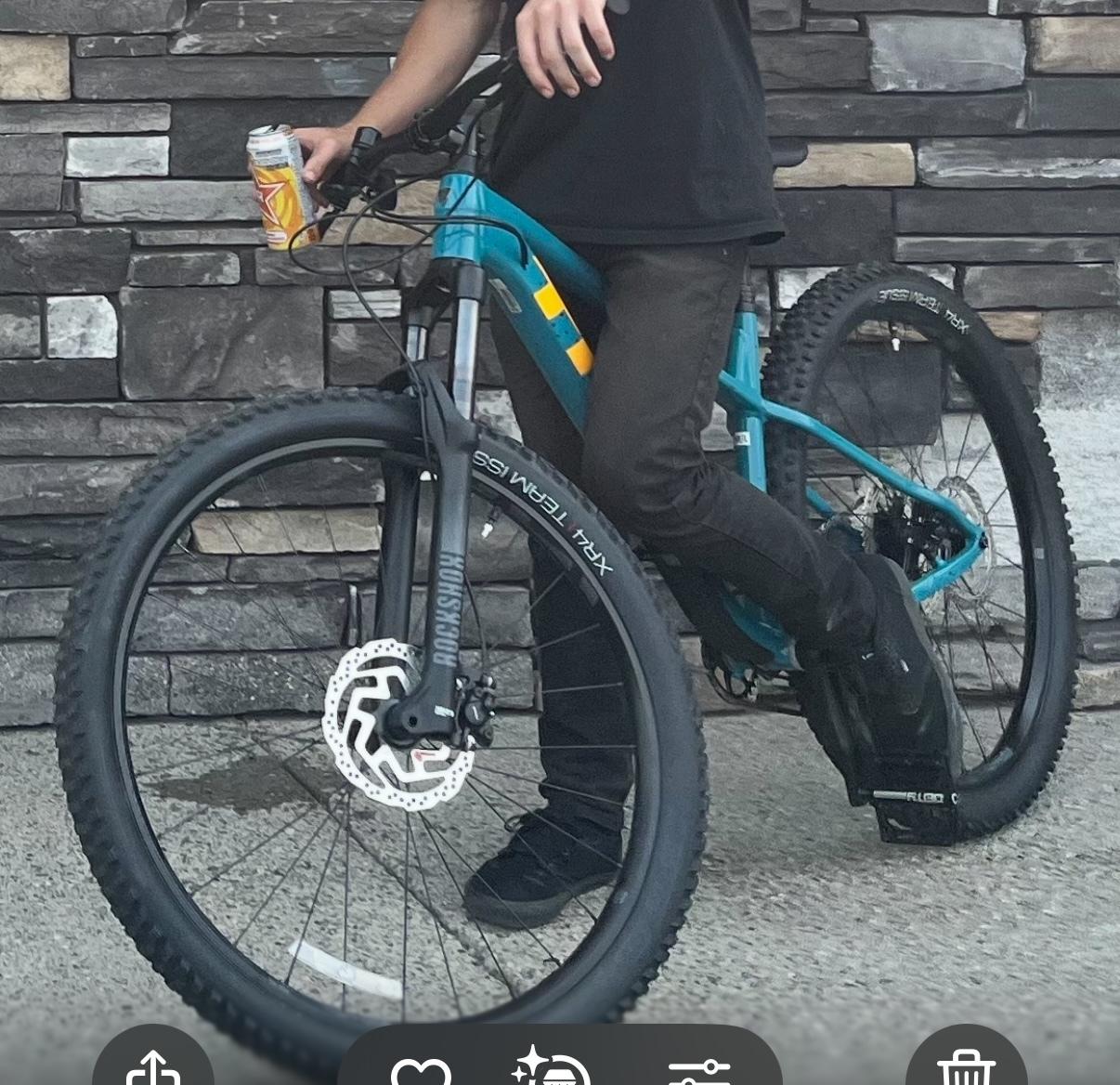 2024 Trek Roscoe Blue and Yellow or Gold