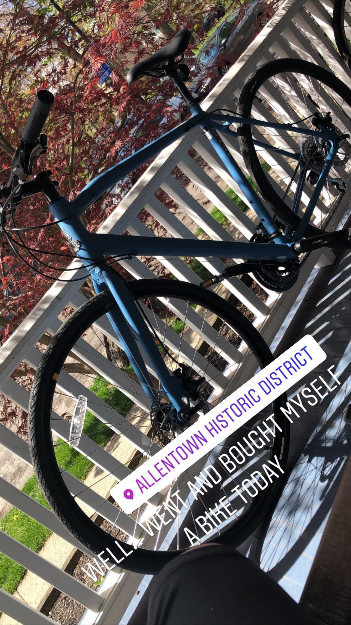 2019 Raleigh Cadent 2LG/19 BLU Blue