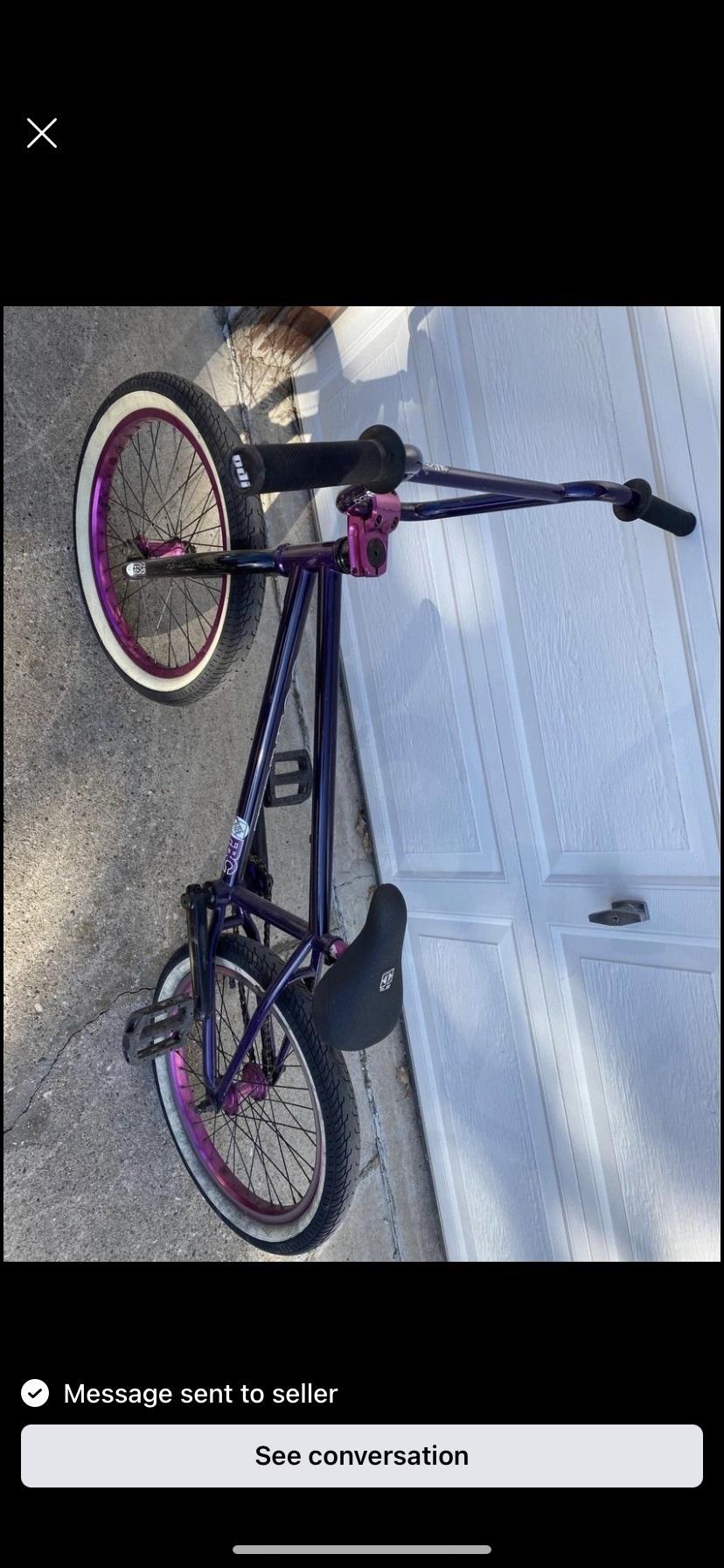 Fit bike Co. F15-F1B-F Black and Purple