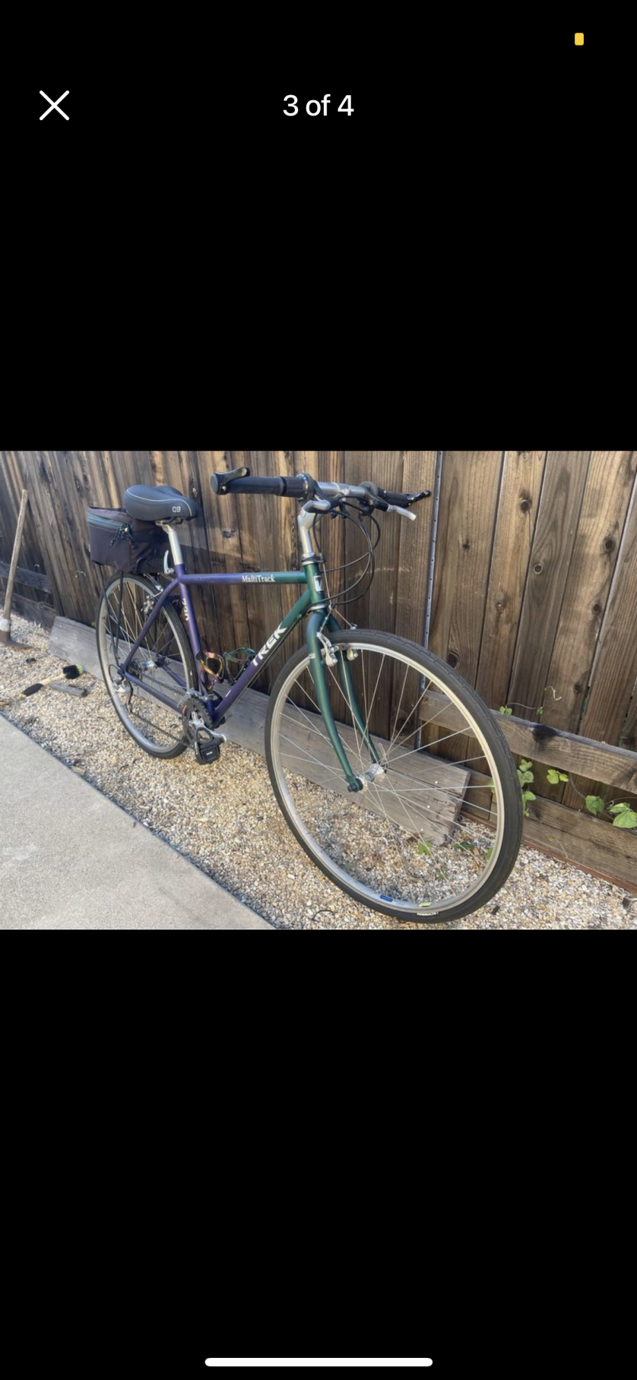 Trek 730 Multitrack Green and Purple