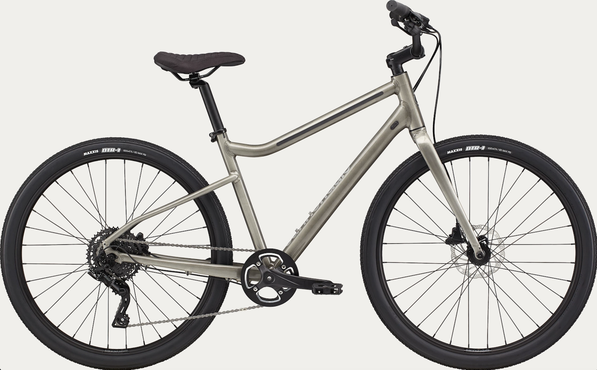 2021 Cannondale Treadwell 2 Ltd Silver, gray or bare metal