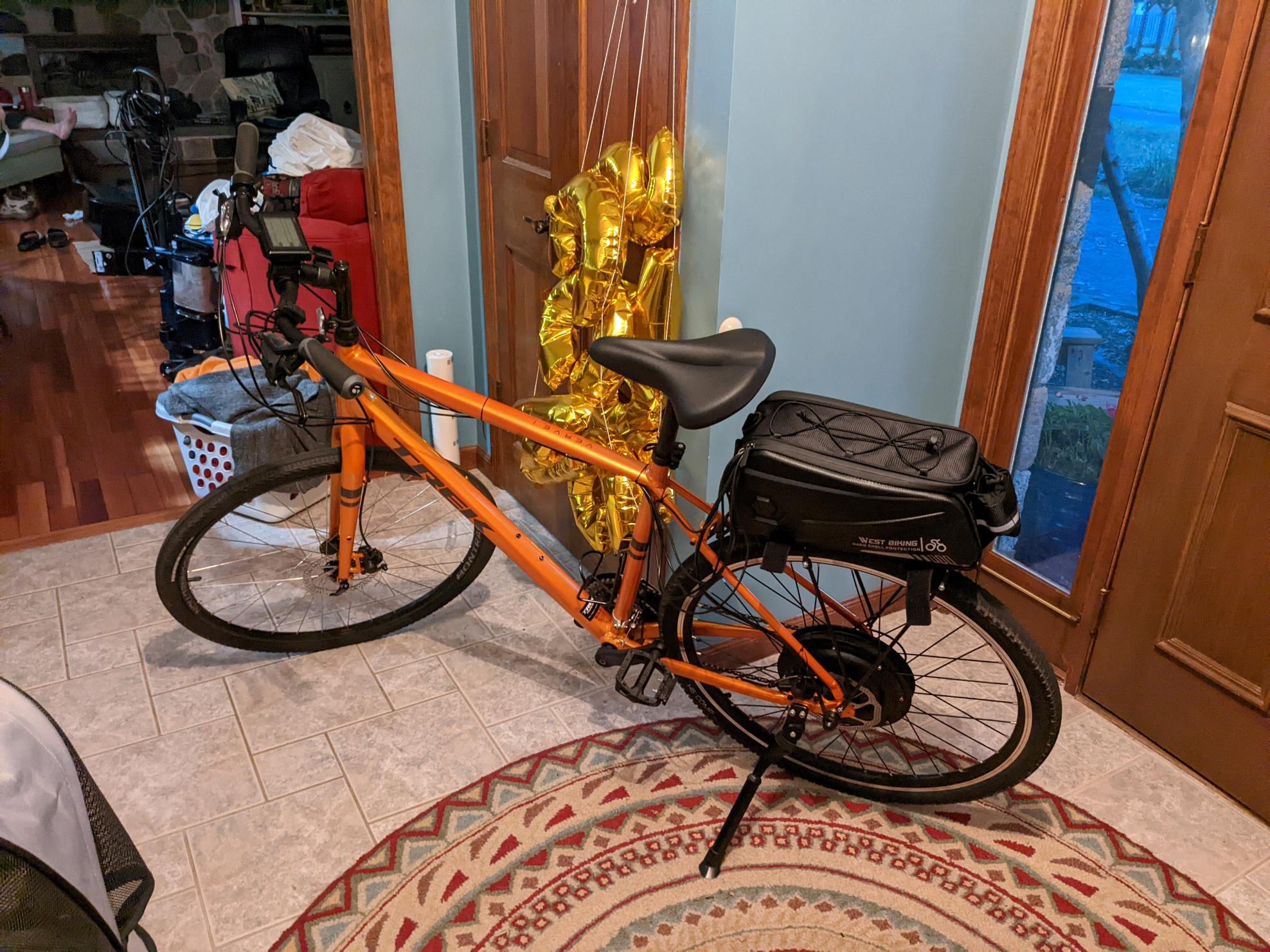 2022 Trek Verve 1 Disc Orange