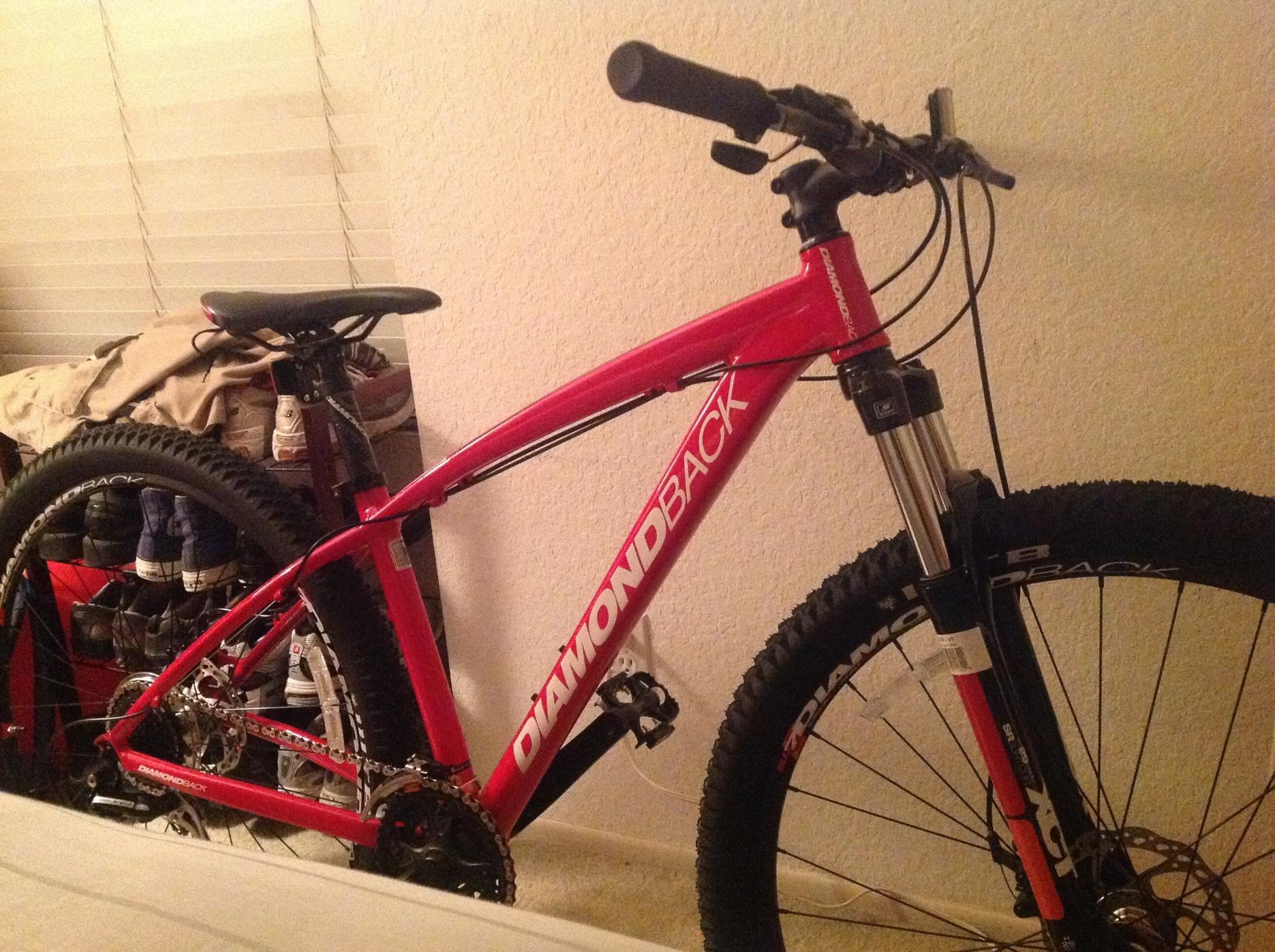 2014 Diamondback Overdrive 29  Red