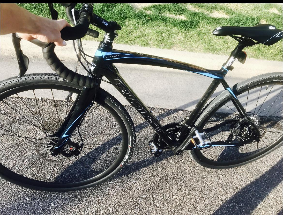 2017 Ridley Xtrail Black and Blue