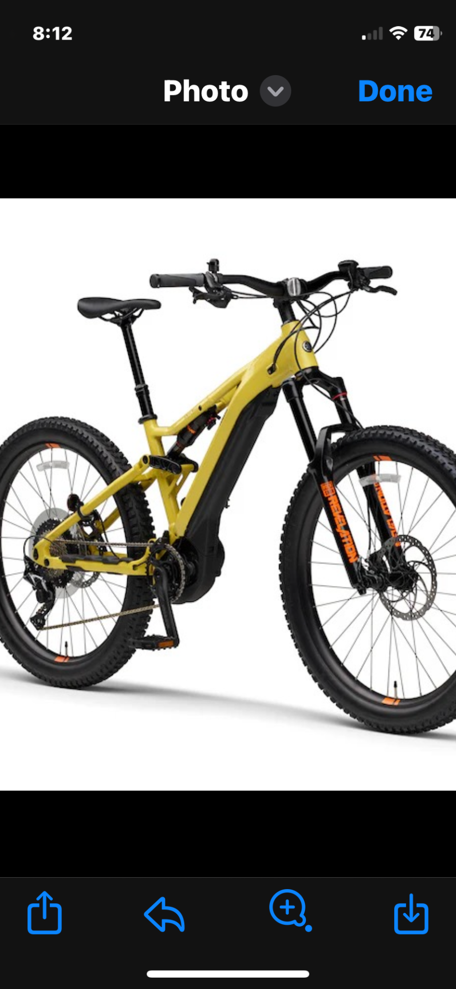 2022 Yamaha Yellow or Gold