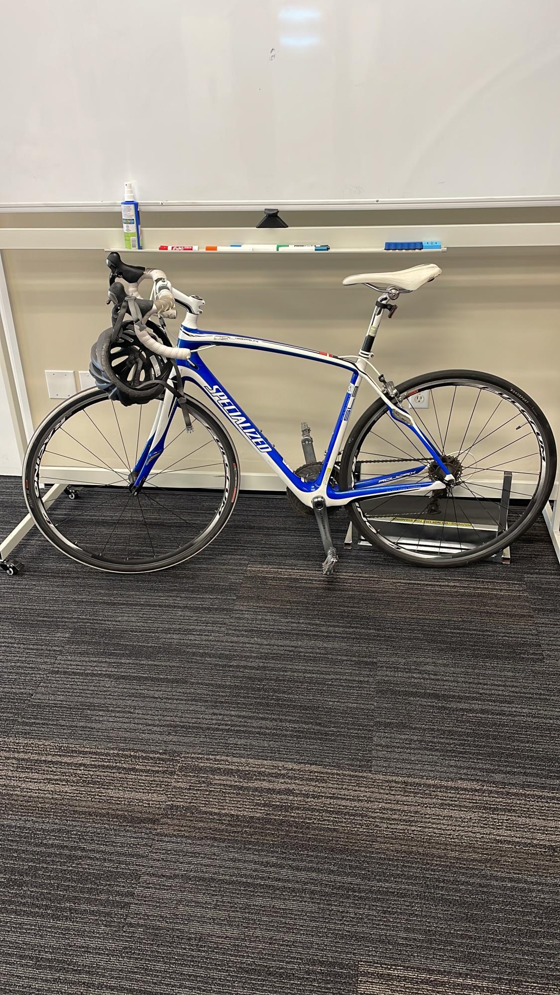 2012 Specialized Roubaix SL3 Expert Compact Blue and White