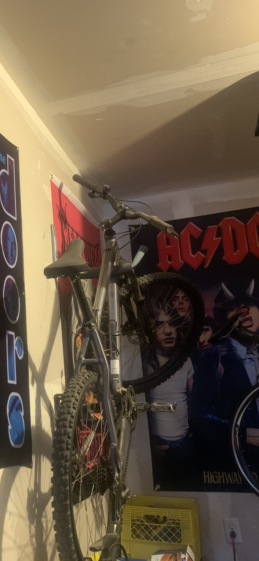 Brodie Hard tail Mountain bike Silver, gray or bare metal