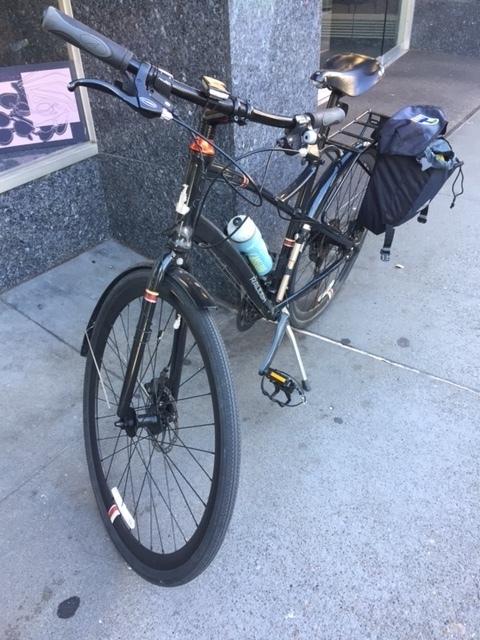 2016 Raleigh City cruiser I think Black