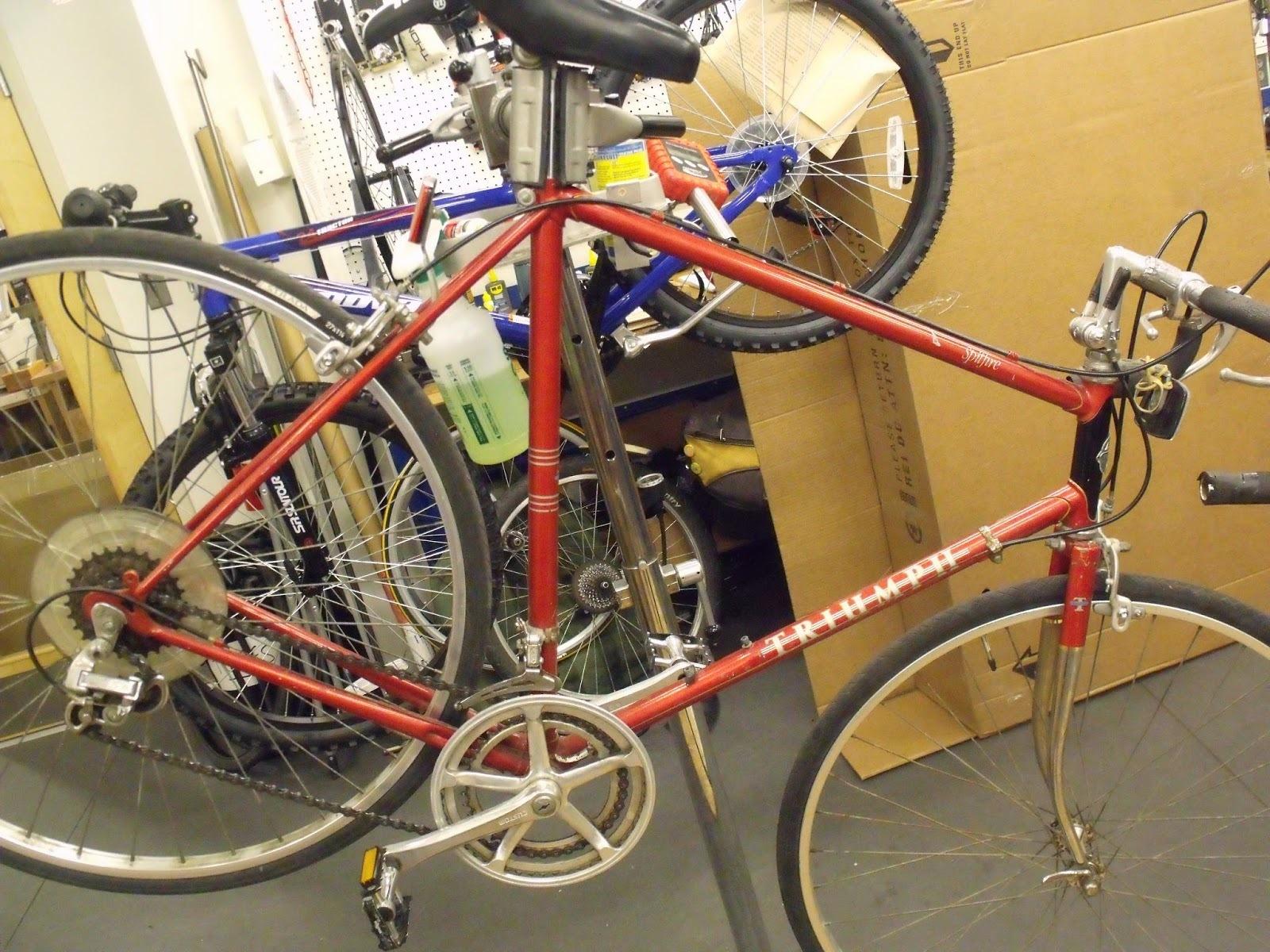 1980 Triumph Cycle  Red