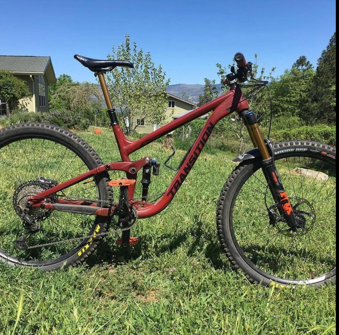 2019 Transition Bikes Sentinel Red