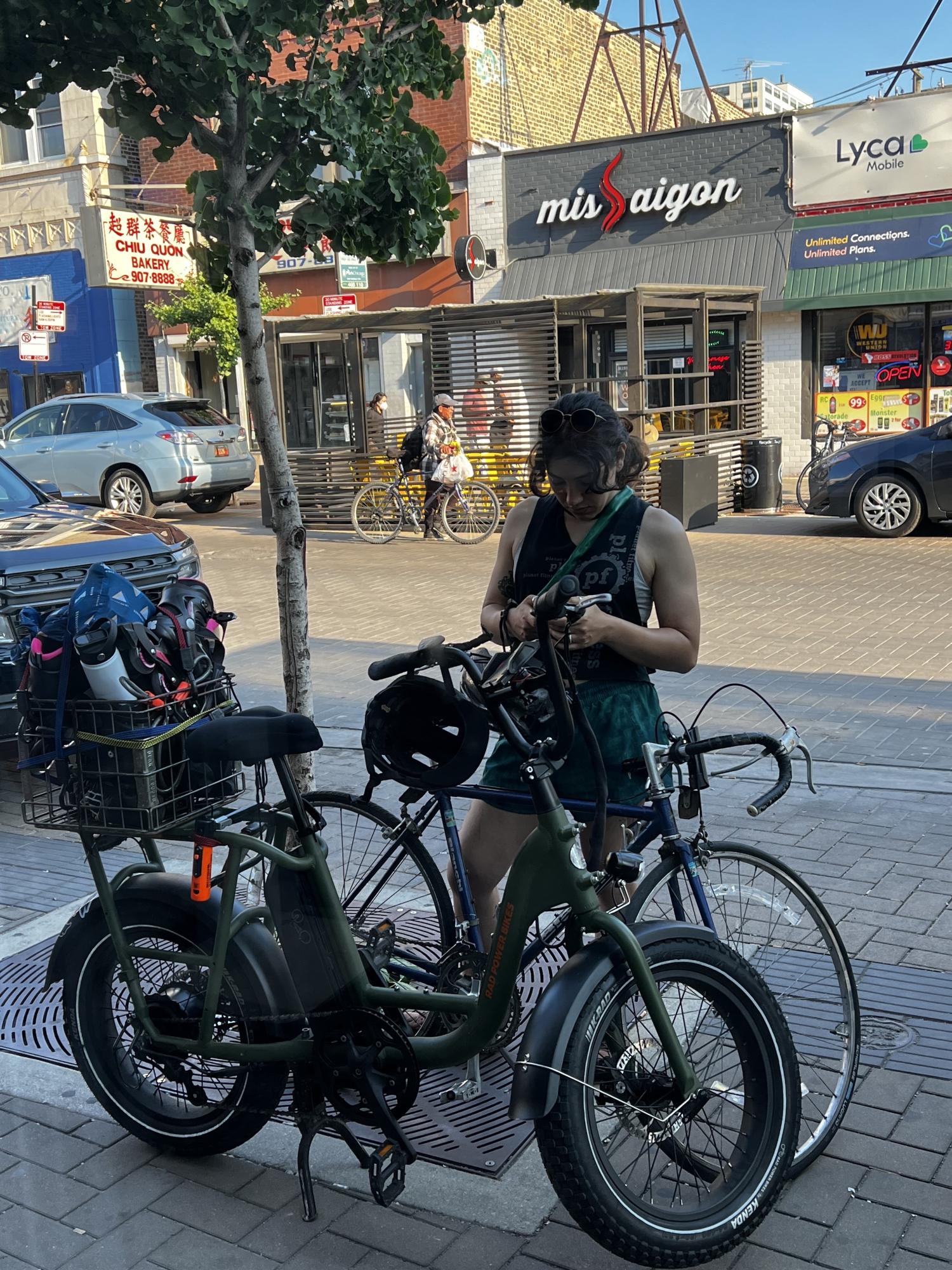 2021 Rad Power Bikes Rad Runner 1 cargo bike (rear storage) Green