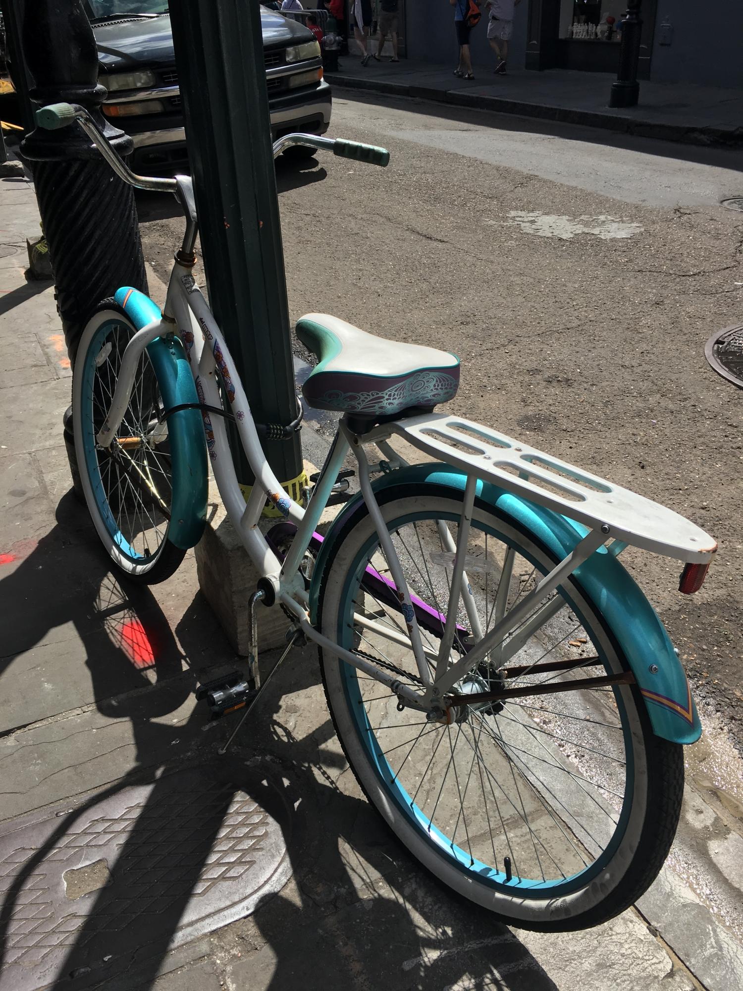 Schwinn Cruiser One White, Teal, and Purple