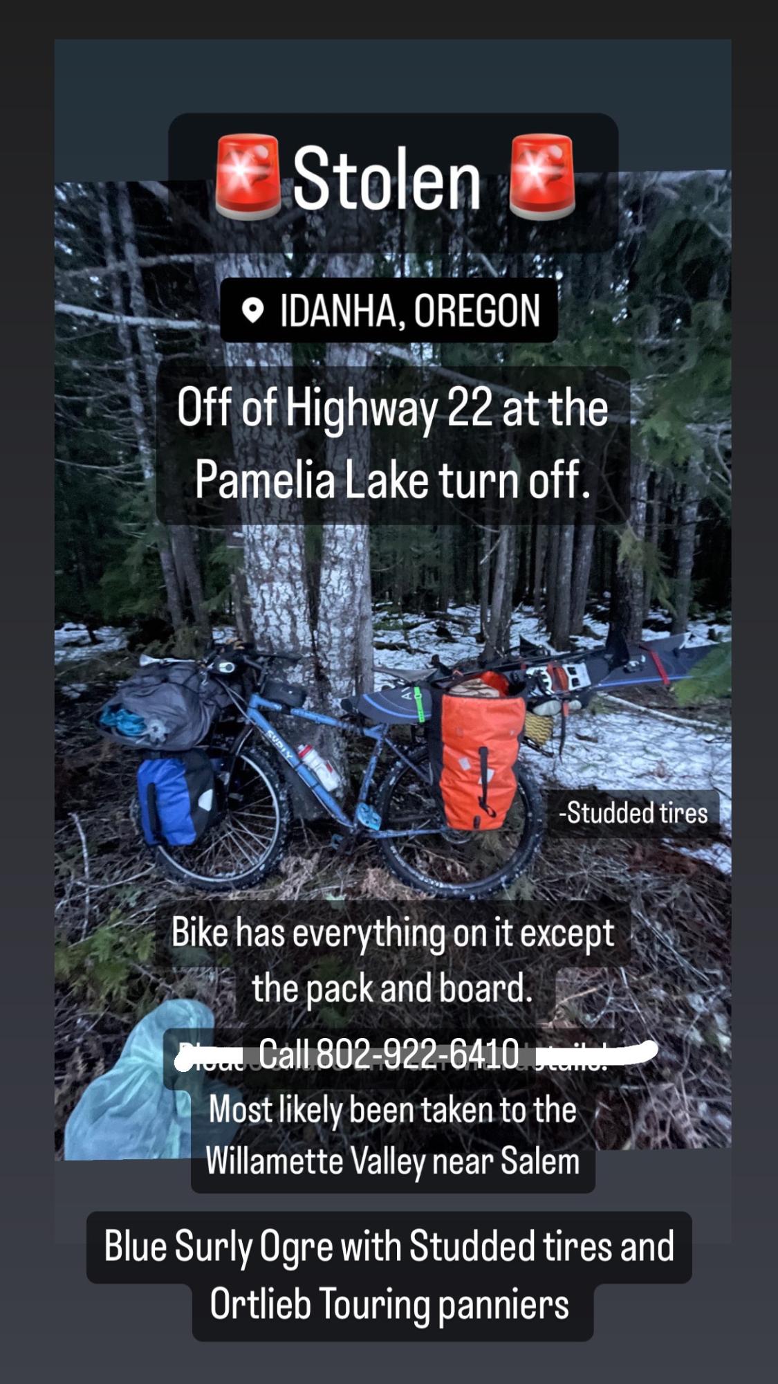 2020 Surly Ogre Blue