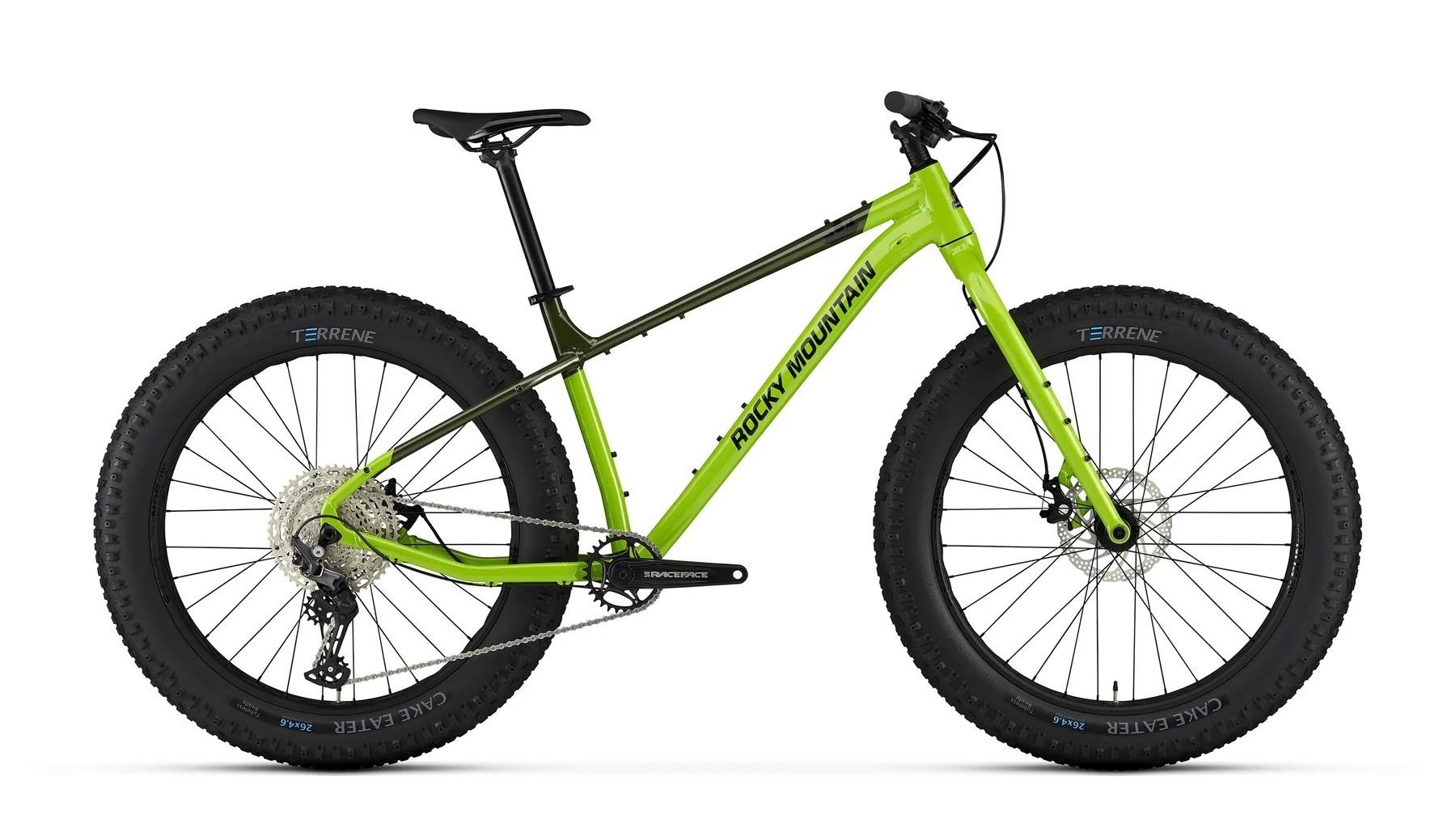 2022 Rocky Mountain Bicycles Blizzard Green and Black