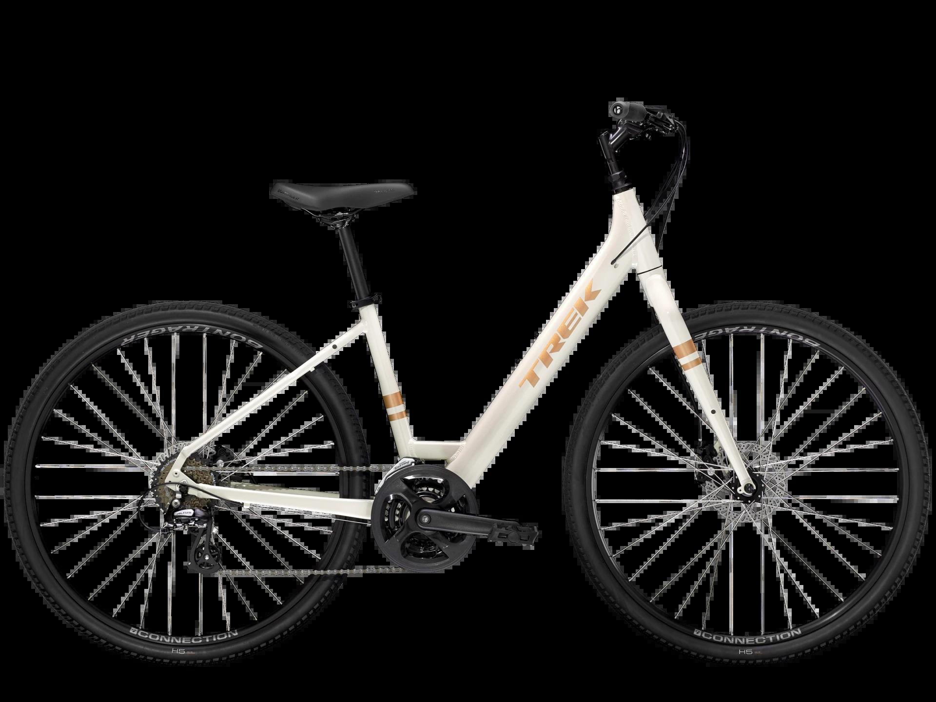 2023 Trek Verve Disc Low Step White