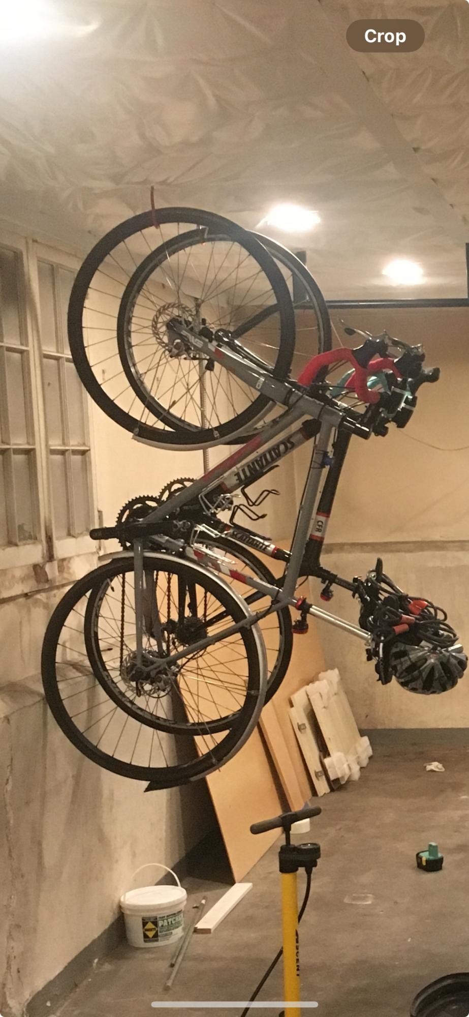 2014 Salsa Colossal Silver, gray or bare metal and Red