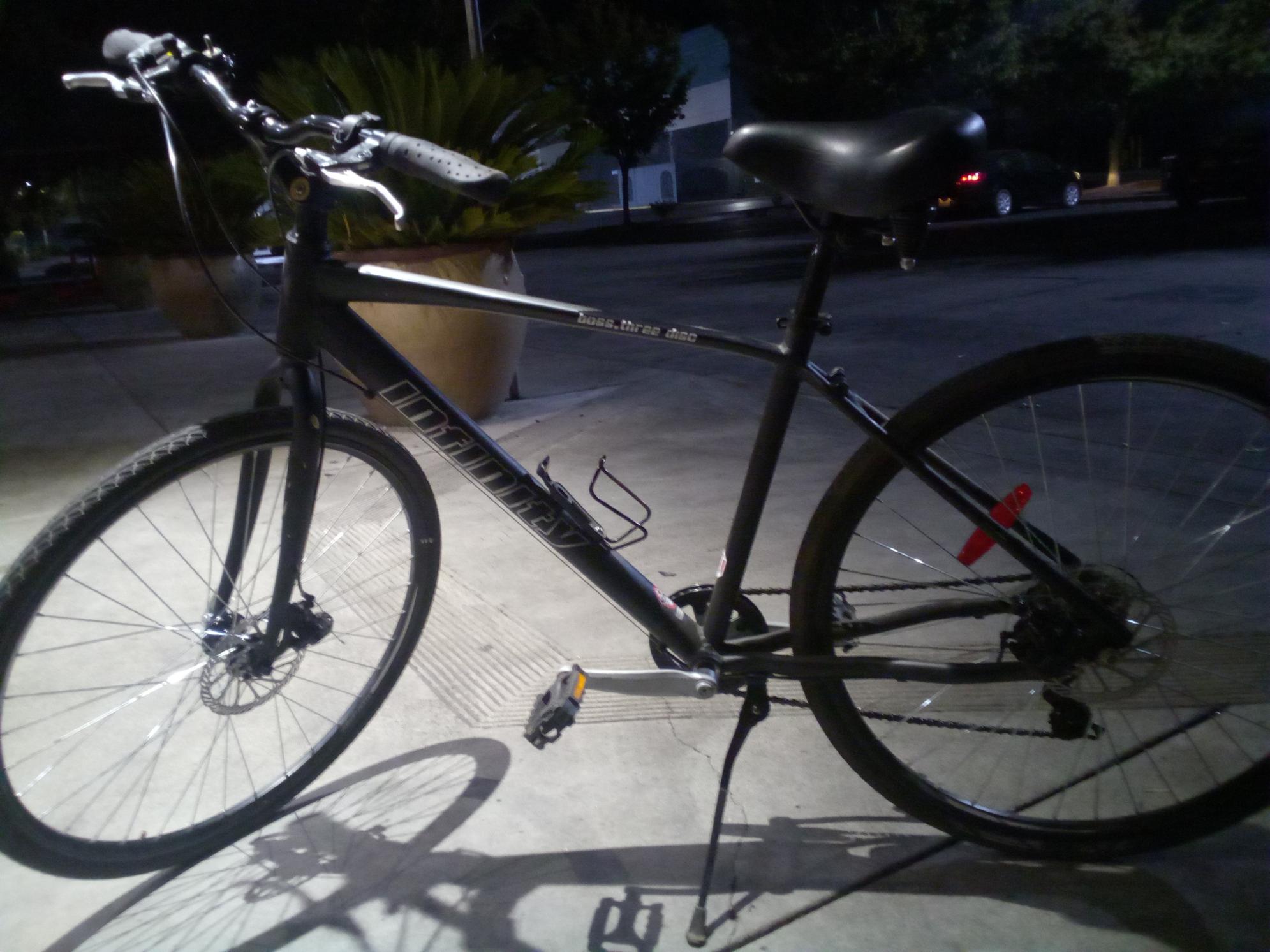 2024 Infinity Cycle Works Boss three disc Black, Silver, gray or bare metal, and White