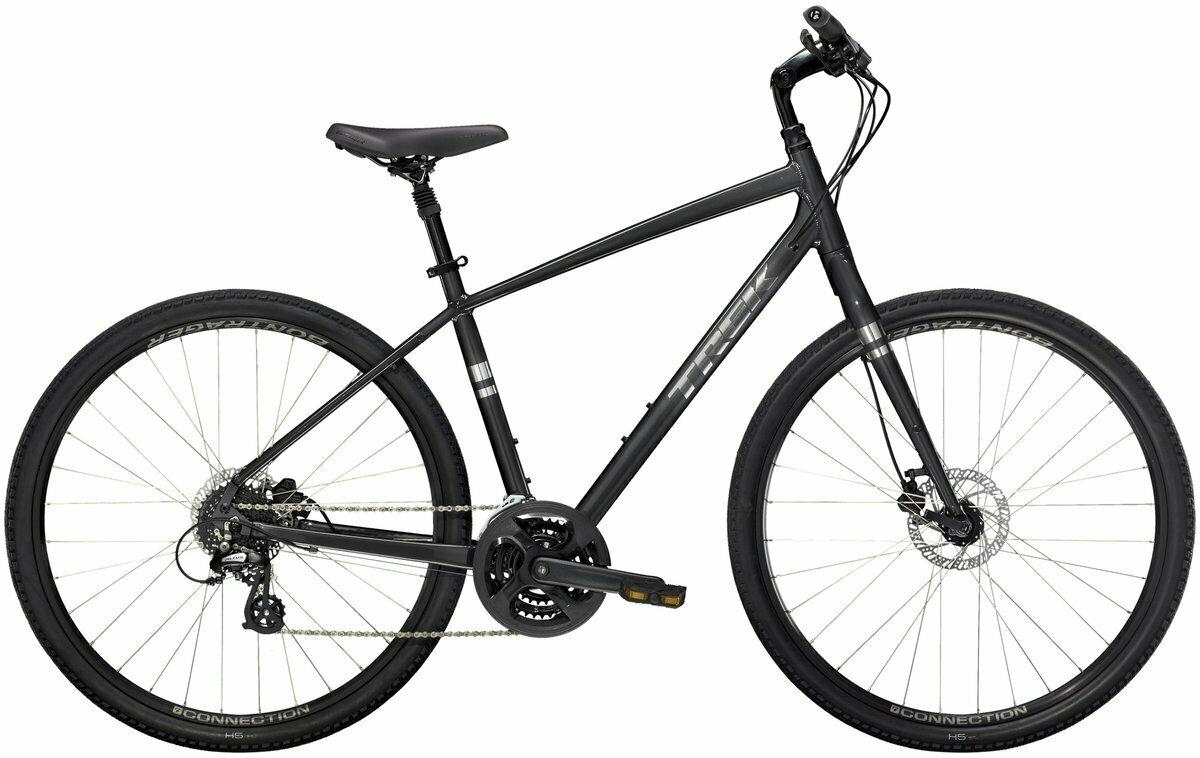 2024 Trek Verve 2 Disc Silver, gray or bare metal