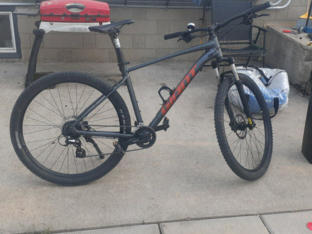 2022 Giant Talon 2 Silver, gray or bare metal