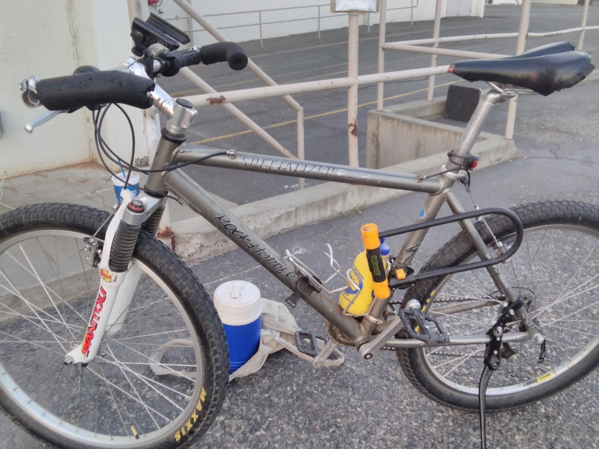 Specialized Rockhopper A1 FS Silver, gray or bare metal