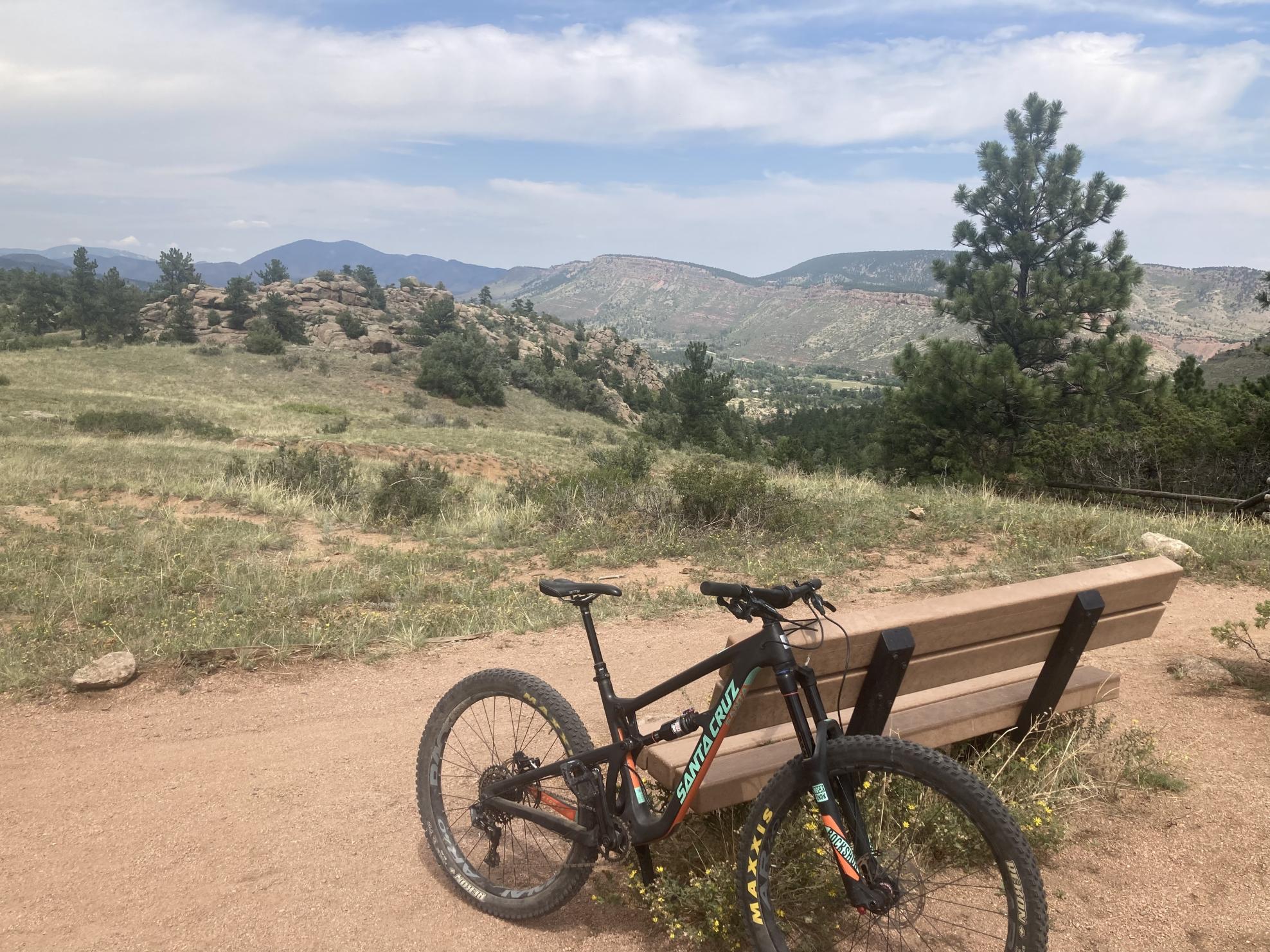 2017 Santa Cruz Hightower C S+ Black, Teal, and Orange