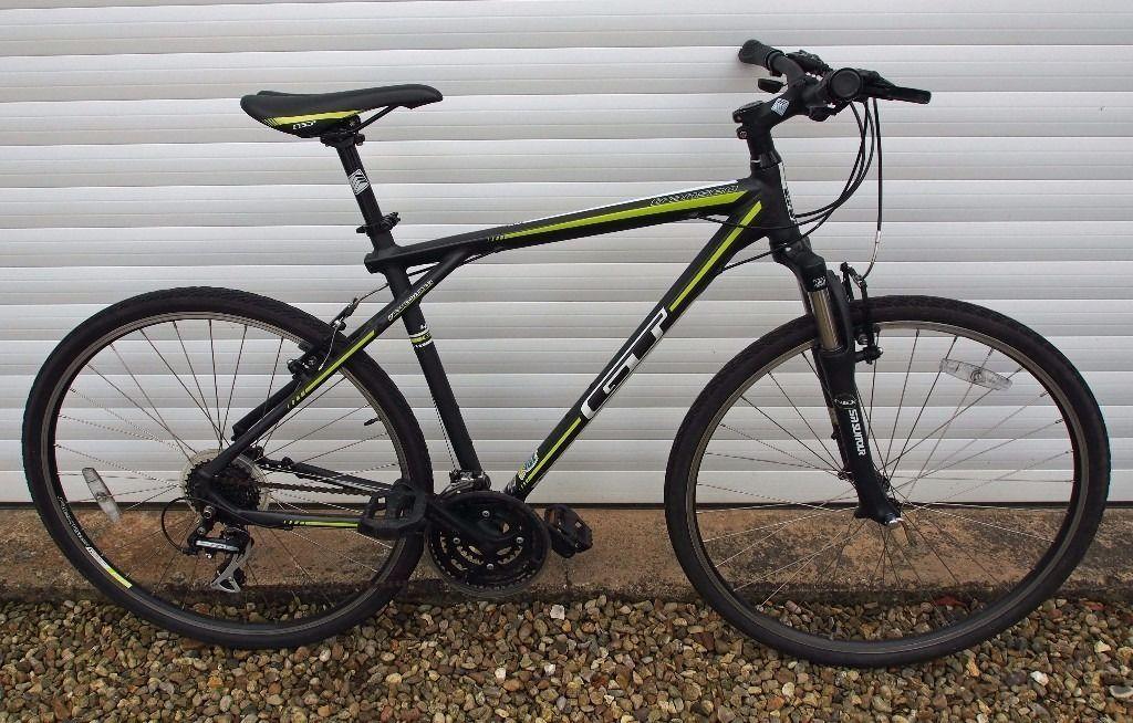 2012 GT Bicycles Transeo 4.0 Black and Green