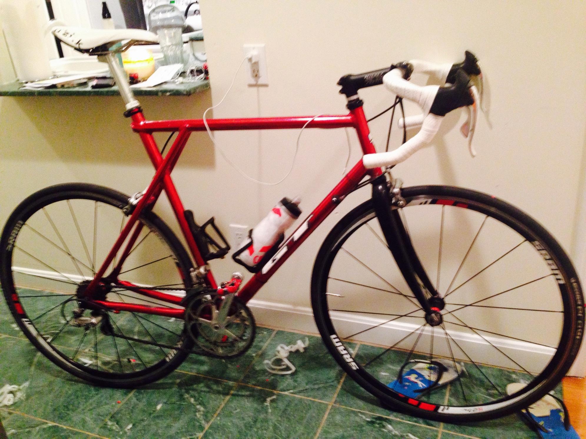 GT Bicycles GT from end of 90' Red