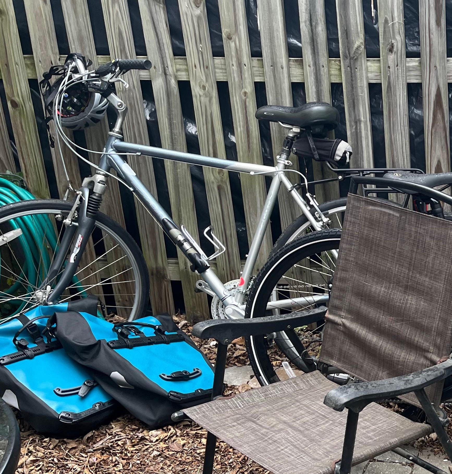 2005 Jamis Silver, gray or bare metal