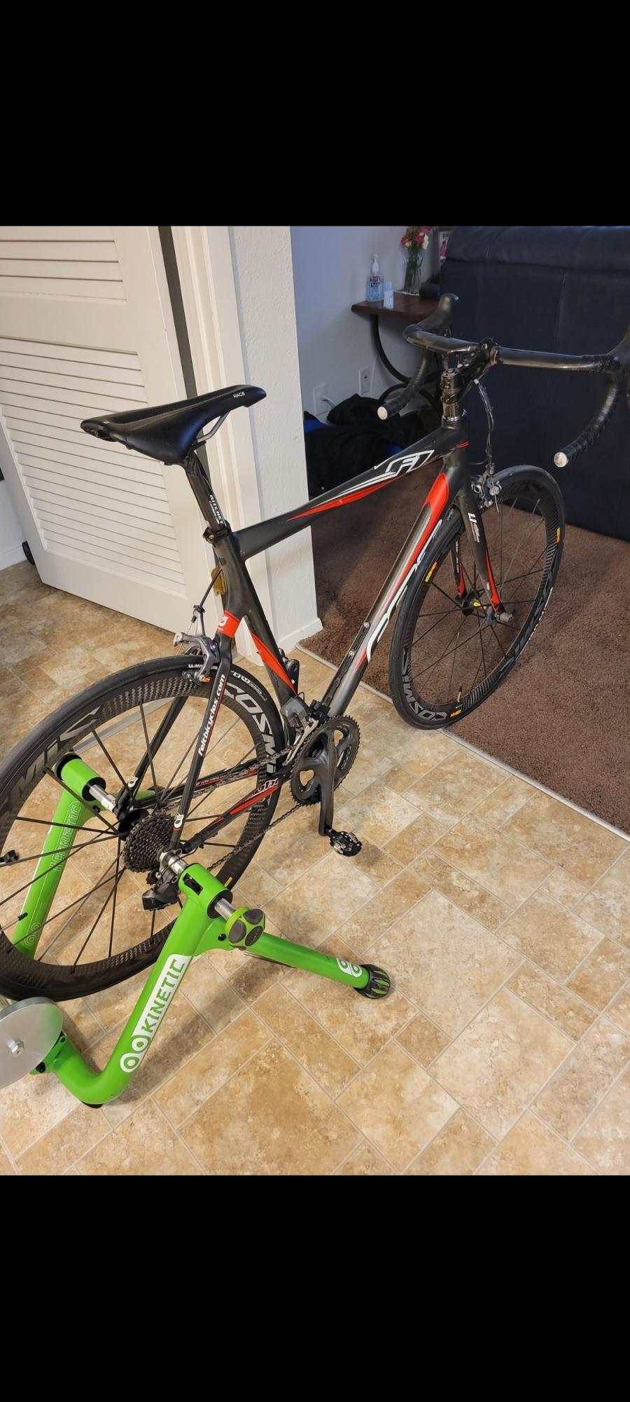 2017 Felt F1xc Black and Red