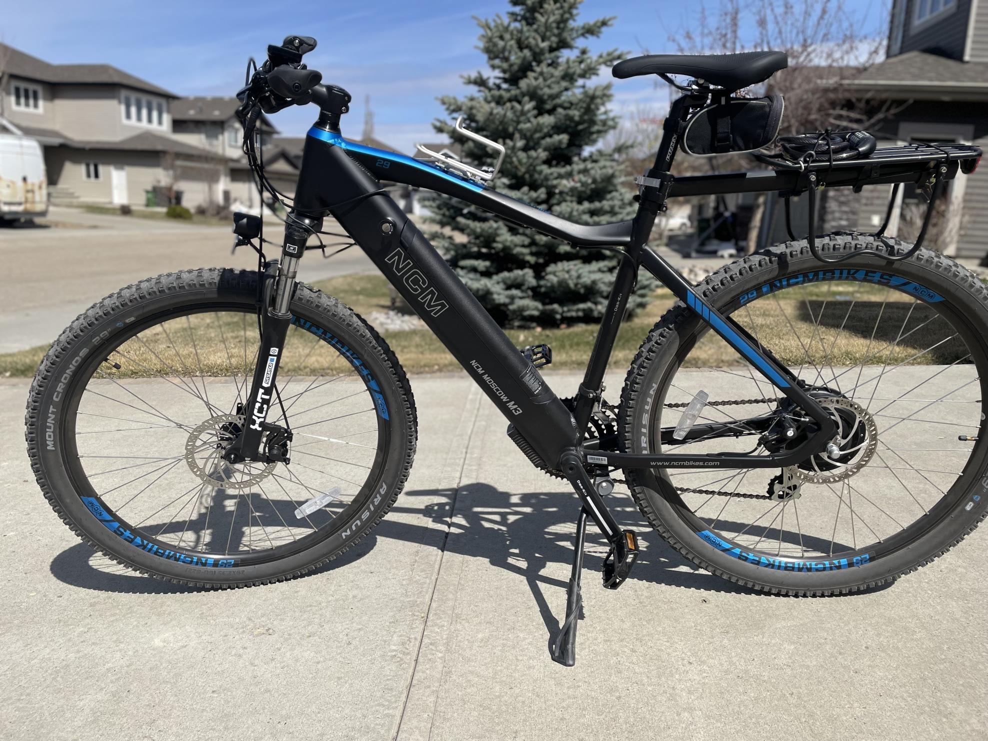 2023 NCM eBikes 29” Moscow M3 Black