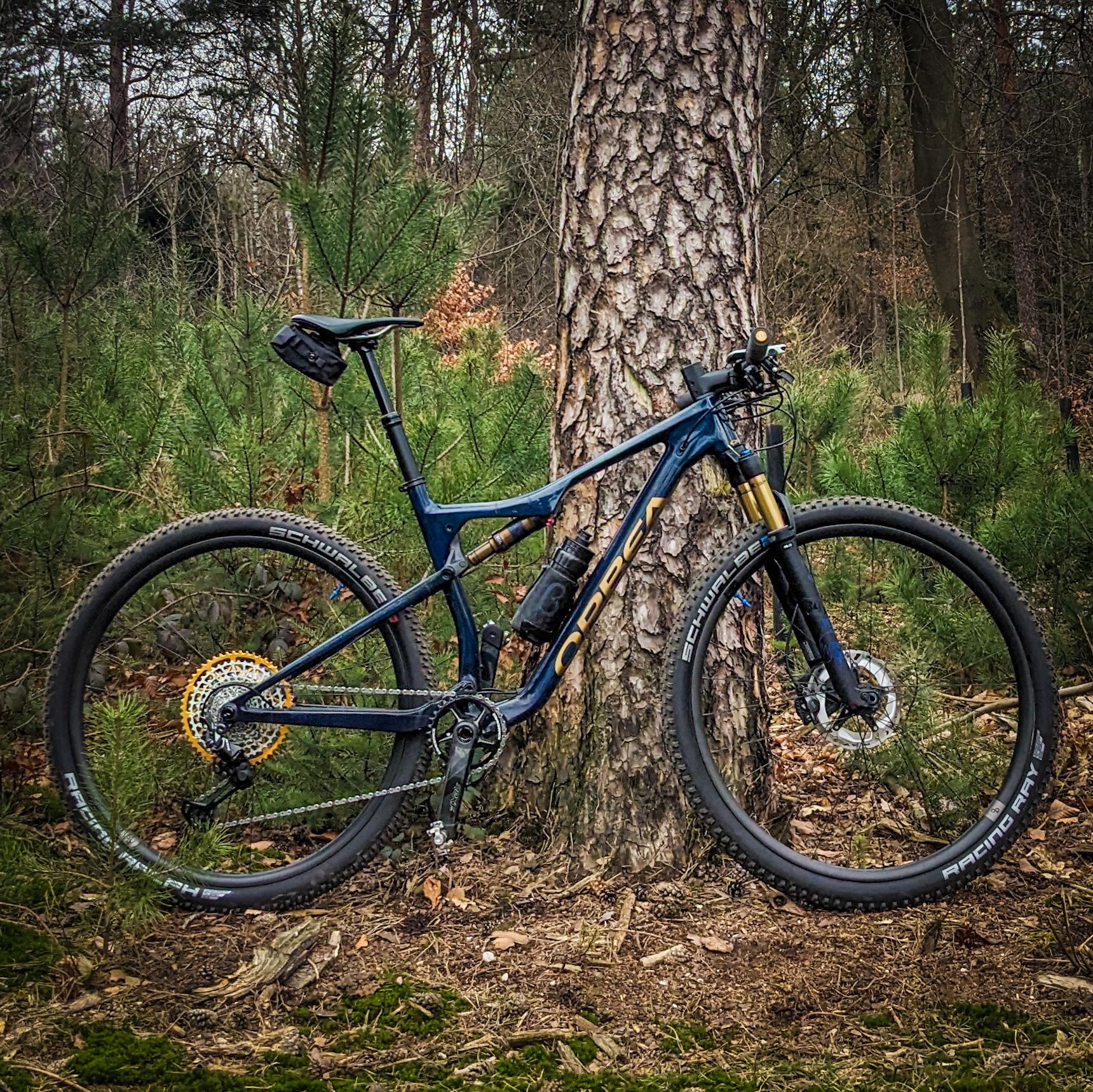 2022 Orbea Oiz M-Pro Blue and Yellow or Gold