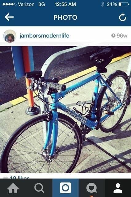 2003 Cannondale R500 Blue