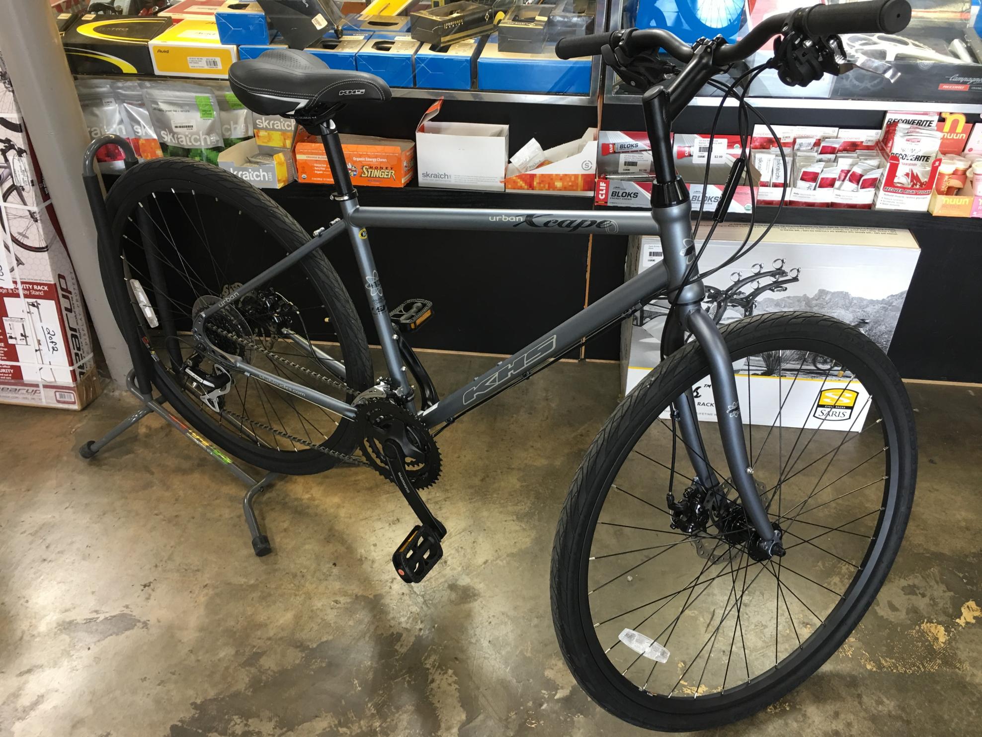 2017 KHS Bicycles Urban Xcape D Silver or Gray