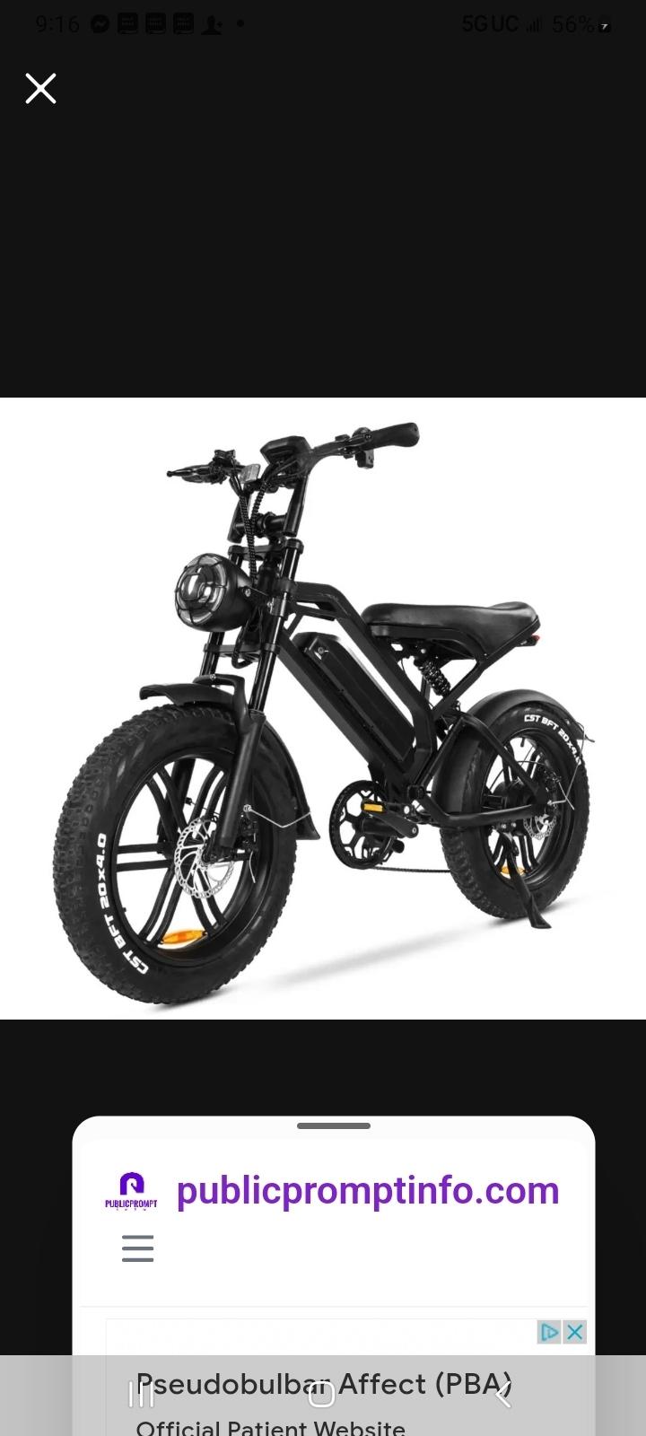 2023 Chicago Bicycle Company Motorcycle frame Black