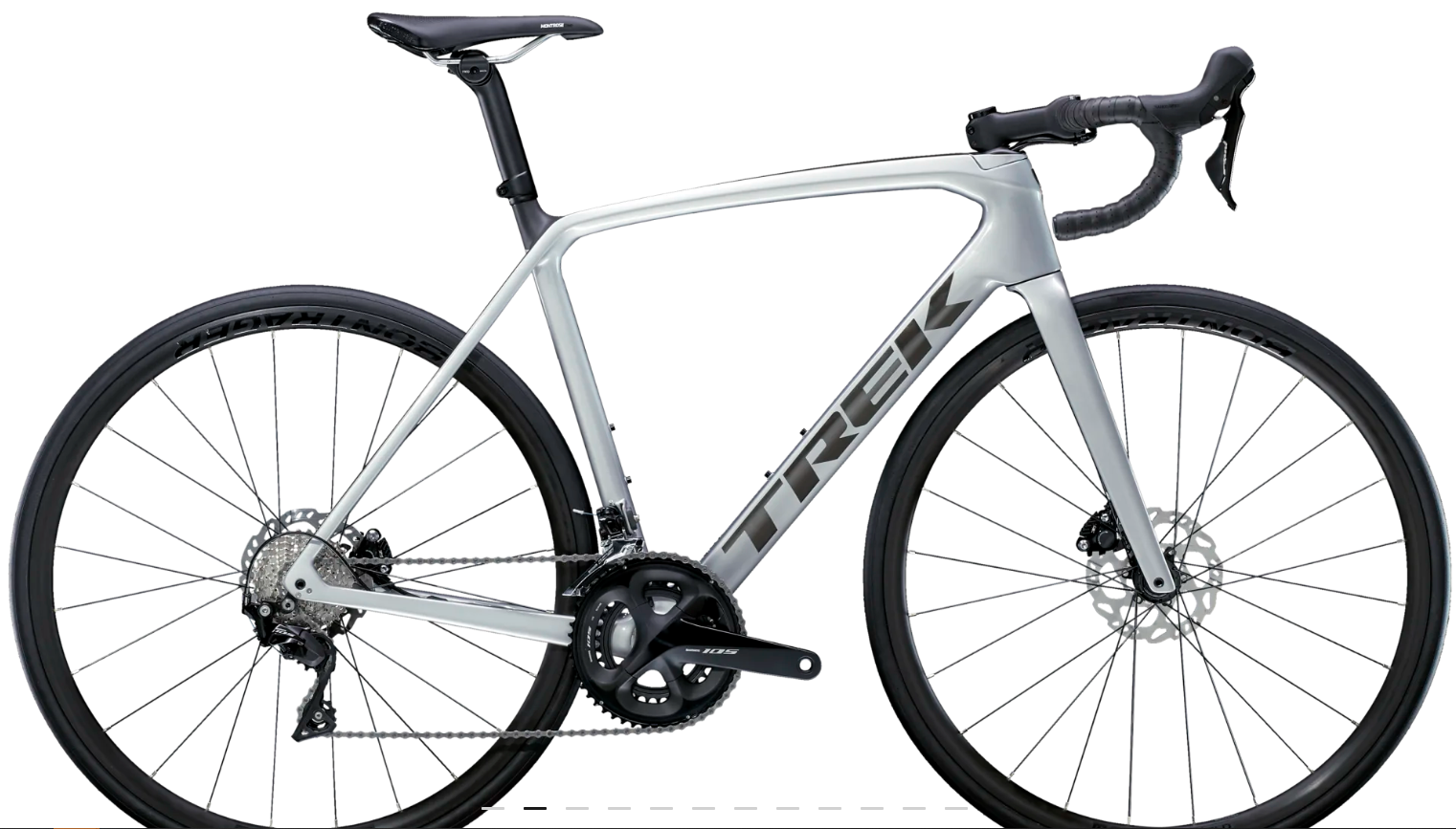 2023 Trek Emonda SL 5 Silver, gray or bare metal