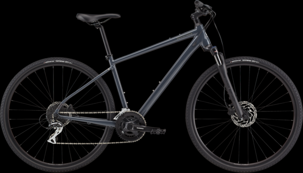 2021 Cannondale 700M Quick CX 3 Silver, gray or bare metal
